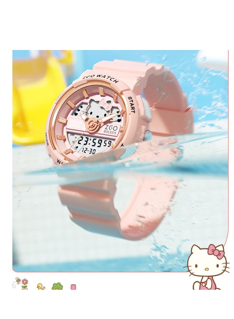 ZGO Children's Watch Gift Waterproof And Anti Fall Student Watch Sports Luminous Electronic Watch - Image 4