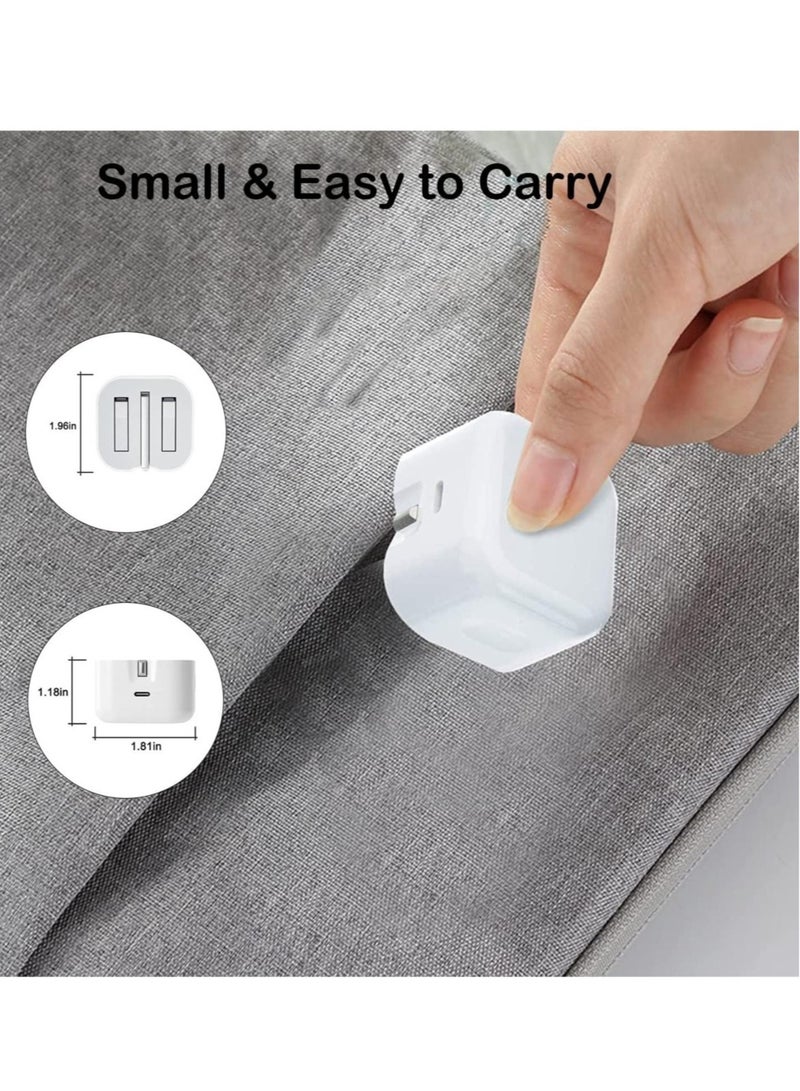 General iPhone 20W Fast Charger | USB C Wall Fast Charger with 1m USB C to Lightning Cable Compatible with iPhone 14/14 Pro/14 Pro Max/13/12/SE2020/11/XR/XS Max/X/iPad  - Image 5
