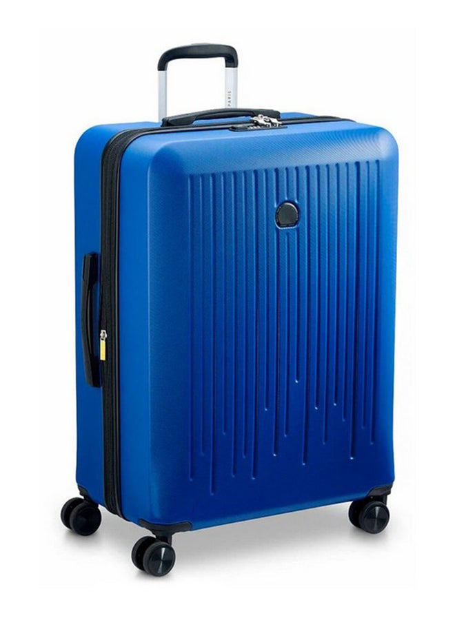 DELSEY Christine Zipper Closure TSA Combination Lock Medium Luggage Trolley Blue 70 cm 003894819-12ME - Image 4