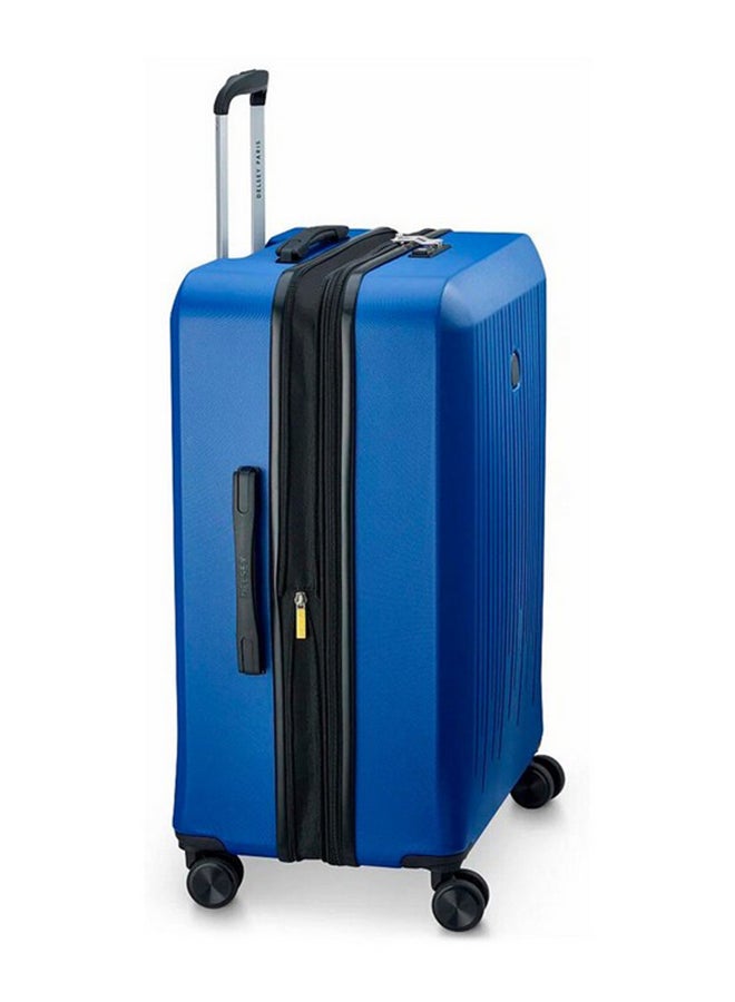 DELSEY Christine Zipper Closure TSA Combination Lock Medium Luggage Trolley Blue 70 cm 003894819-12ME - Image 3