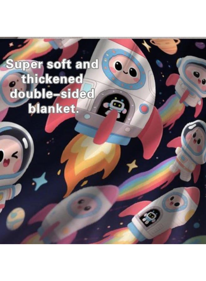 عام Wisdom Fairy (أحدث) بطانية رقيقة من الفانيلا (دافئة ومريحة، ومناسبة للنوم، واستخدام اللعبة، وإزالة الغبار والرمل) 150 سم * 200 سم - 85 - Image 5