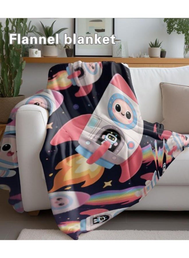 عام Wisdom Fairy (أحدث) بطانية رقيقة من الفانيلا (دافئة ومريحة، ومناسبة للنوم، واستخدام اللعبة، وإزالة الغبار والرمل) 150 سم * 200 سم - 85 - Image 4