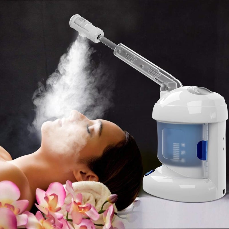 Kingsteam Facial Steamer - Ozone Steamer with Extendable Arm - Professional Nano Ionic Facial Steamer for Deep Cleaning - Portable for Personal Care Use at Home or Salon - Image 1