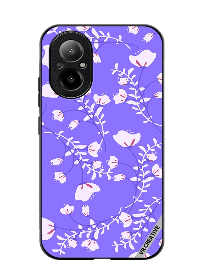 VR CREATIVE Protective Case Cover For Realme C67 4G Flower Design Multicolour - Image 1