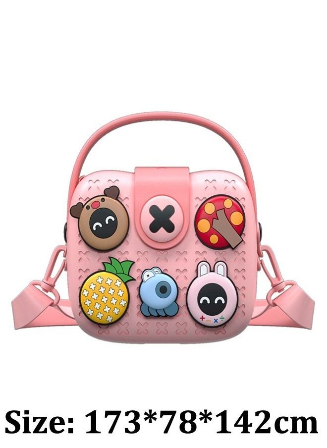 C&C Home - Creative DIY Portable Waterproof Environment Friendly Kids Bag for Toys Cameras Children Shoulder Bag Children Birthday Gift - Image 1