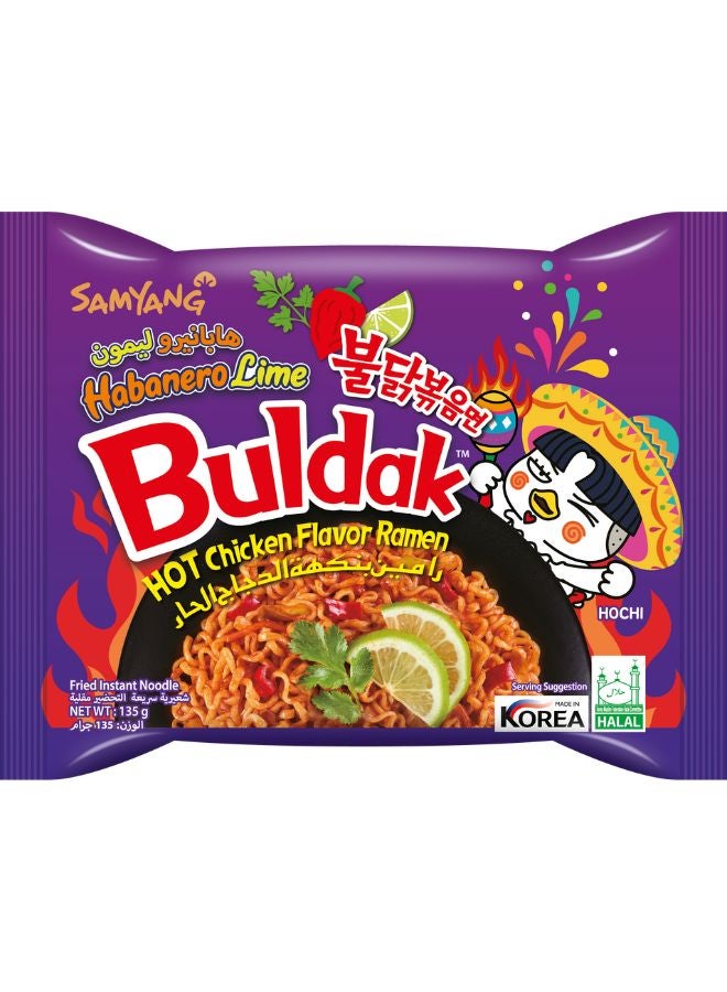 Buldak Habanero Lime