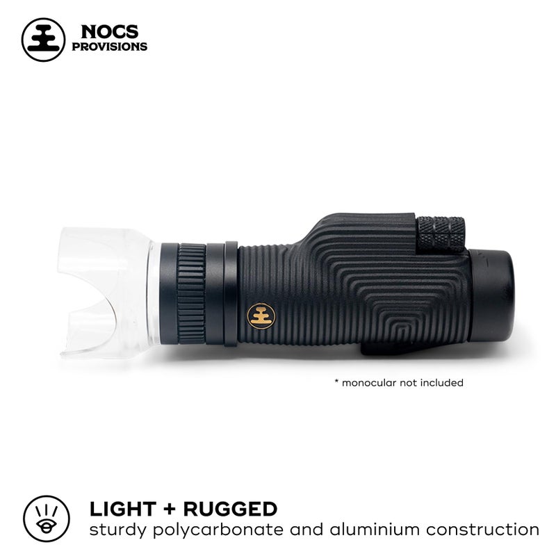 Nocs Provisions Inspector Microscope 4X Multiplier Lens  Waterproof 32X Power Zoom Accessory Attachment For 32-50Mm Optics  Fully Multi-Coated Lens For Magnified Views Of Insects & Flora - Image 3