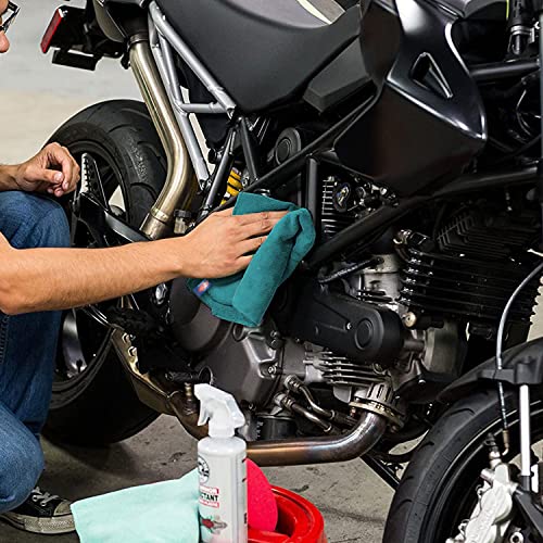 Sassoon Highly Absorbent Microfiber Cleaning Cloth in 450 GSM (6 Pcs, Assorted) 40X40 cms- Thick Lint & Streak-Free Multipurpose Cloths-Automotive Microfiber Towels for Car Bike Cleaning - Image 5