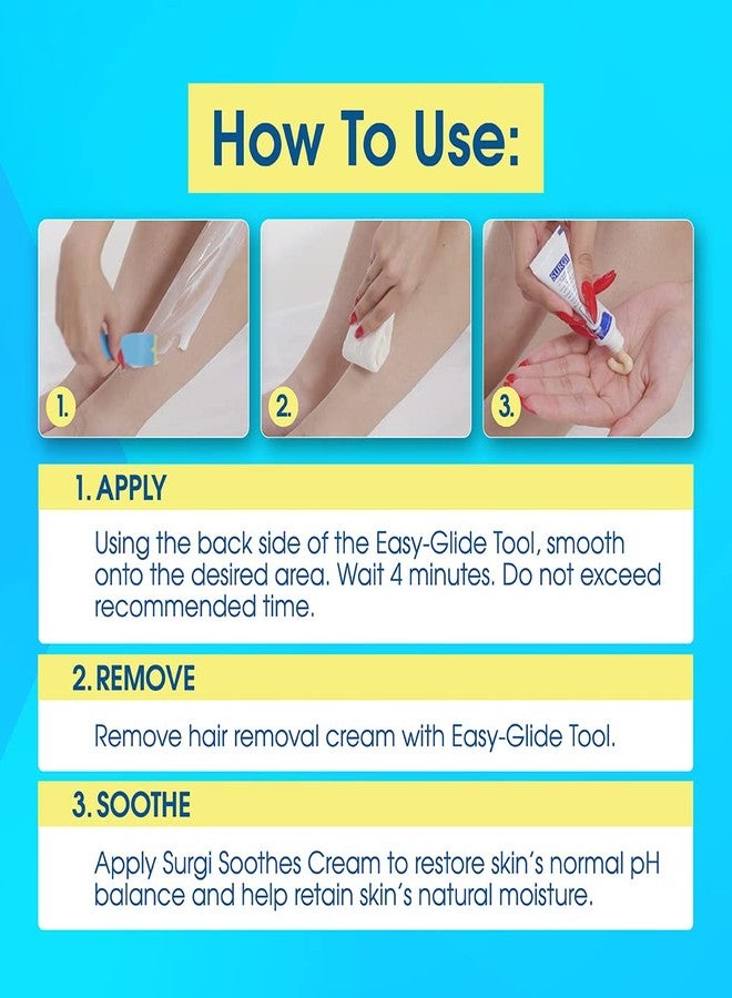 Surgiwax Surgi-Cream Hair Remover for Bikini & Legs 56g/2oz (SURGI82501) - Image 3