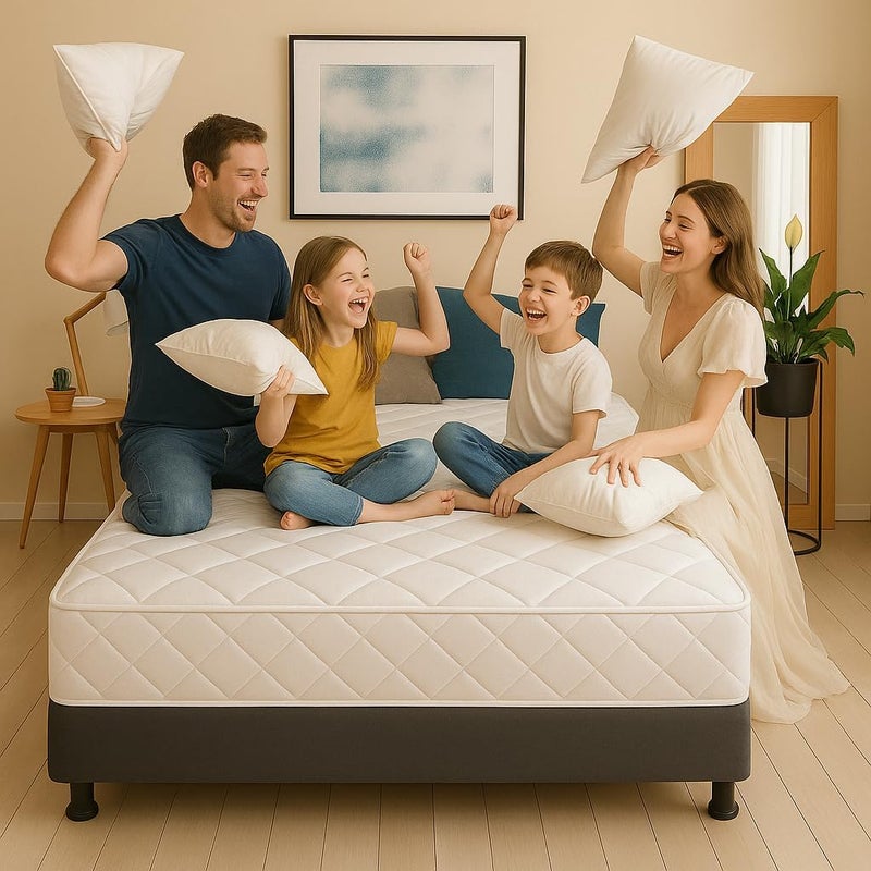 The Home Mart Home Mart Outlet Orthopedic Medical Mattress 18 cm for Back Support with Enhanced Spinal Alignment and a 2-Year Warranty for Long-Lasting Comfort Queen - L200 x W160 cm - Image 5