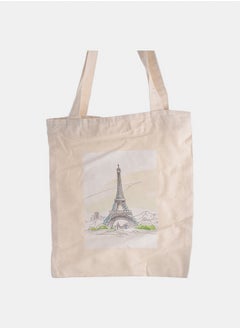 Eiffel Tower print zip-up linen tote bag - pzsku/Z247D4DA2BDDD3947AF2CZ/45/_/1737461914/23dbfc93-2414-478a-8da7-6f19ea8e7737