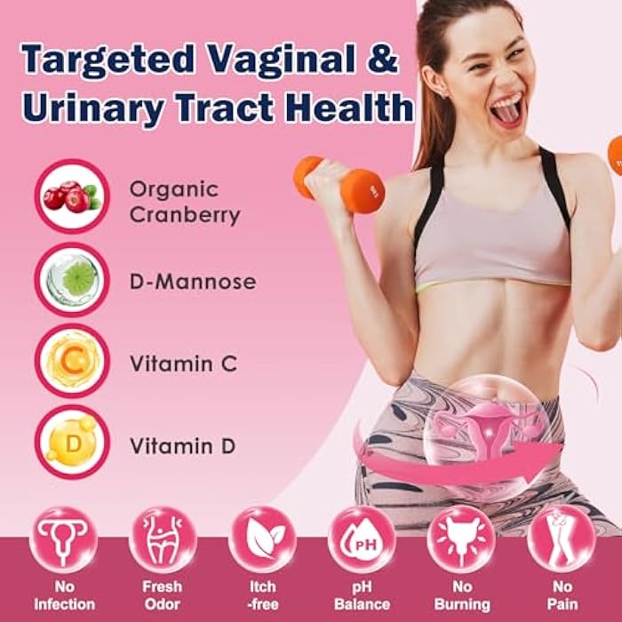 ZEBORA Vaginal Probiotics for Women Health pH Balance 100 B CFUs with Prebiotics & Lactobacillus,for Female Yeast Urinary Tract Infection Vag Odor & Flora Support Immune Digestive Gut Care - Image 3