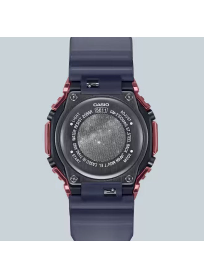 CASIO G_Shock Resin Analog+Digital Wrist Watch GM-2100MWG-1ADR - Image 3
