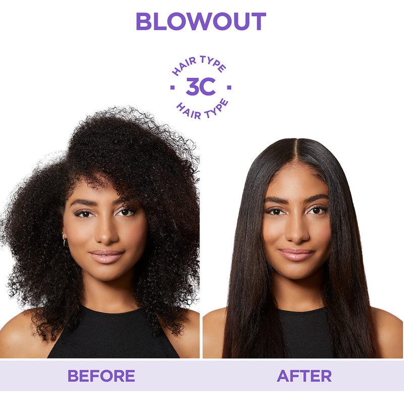 SOFT SHEEN SoftSheen-Carson Dark and Lovely Blowout Heat Shield Hair Primer, Blow Dry Spray & Heat Protectant with Castor Oil, For Curly & All Hair Types, 4.4 fl oz - Image 4