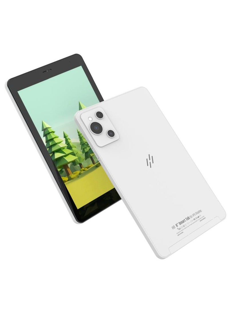 HEATZ - Premium H8 Tablet 8 Inch Dual SIM Silver 8GB RAM 512GB 5G With Bluetooth Keyboard - Image 1