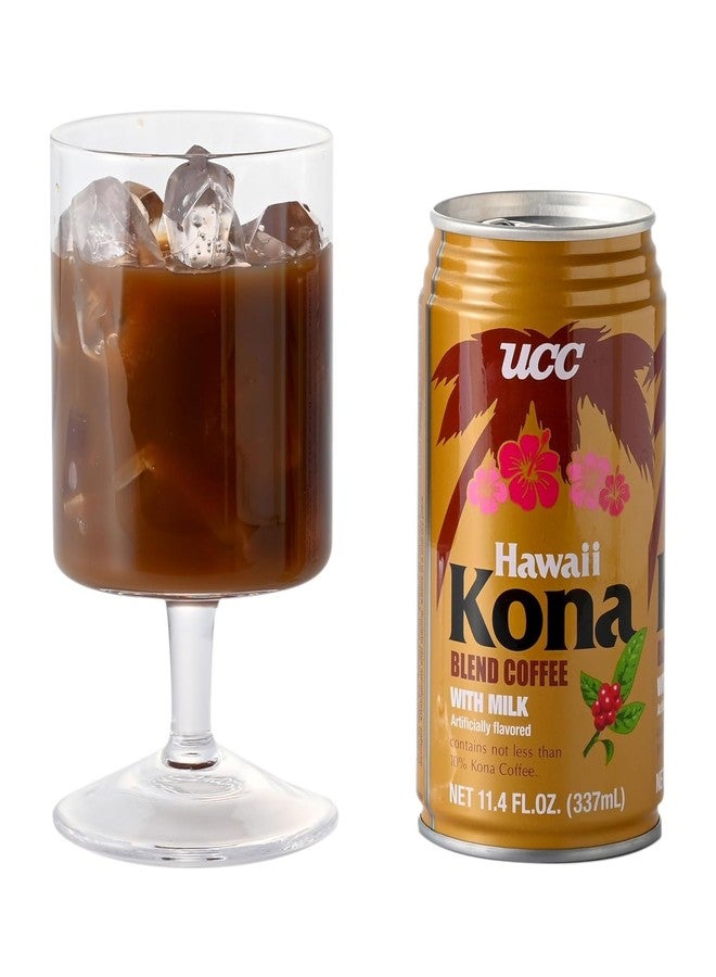 UCC Hawaii Kona Coffee Blend With Milk, Ready To Drink Coffee, Imported from Japan, 11.3 oz (Pack of 6) - Image 3