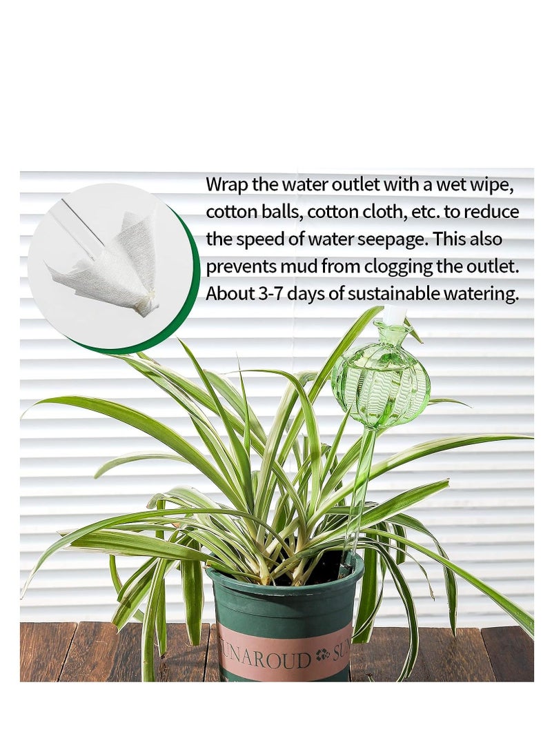 Self Watering Planter Insert Plant Devices Cactus Bulbs Automatic Plants Globes for Indoor and Outdoor Accessories 3 Pack