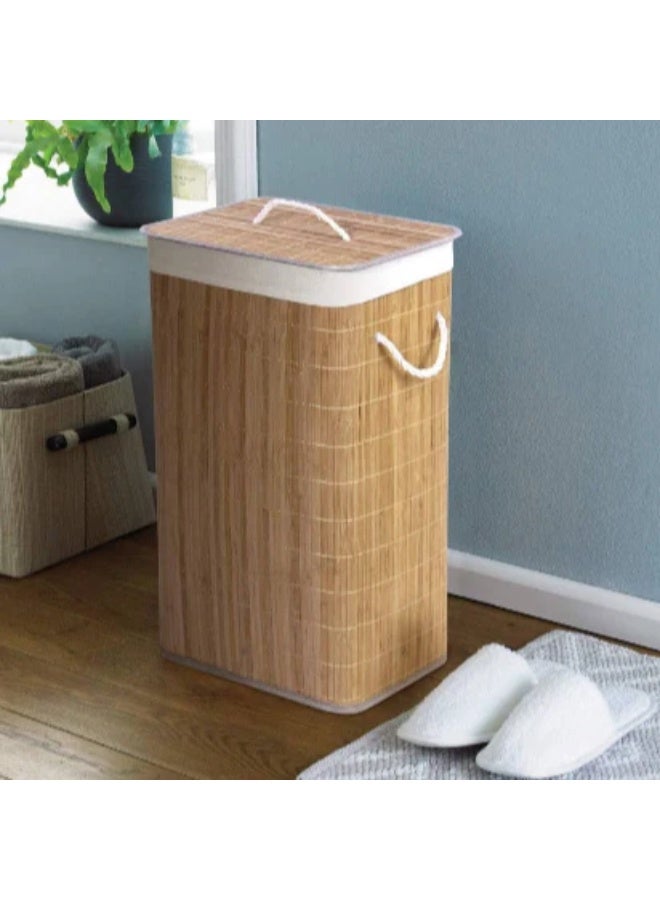 Square bamboo basket - Image 3