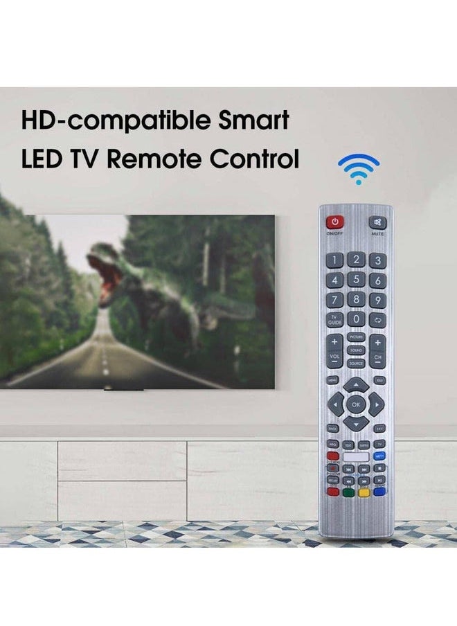 Remote Control for Sharp Aquos UHD 4K Freeview 3D HD Smart TV with Netflix Youtube NET+ Buttons LC-24DHG6001K LC-32HG5141K LC-40FG5242E LC-43FG5242E