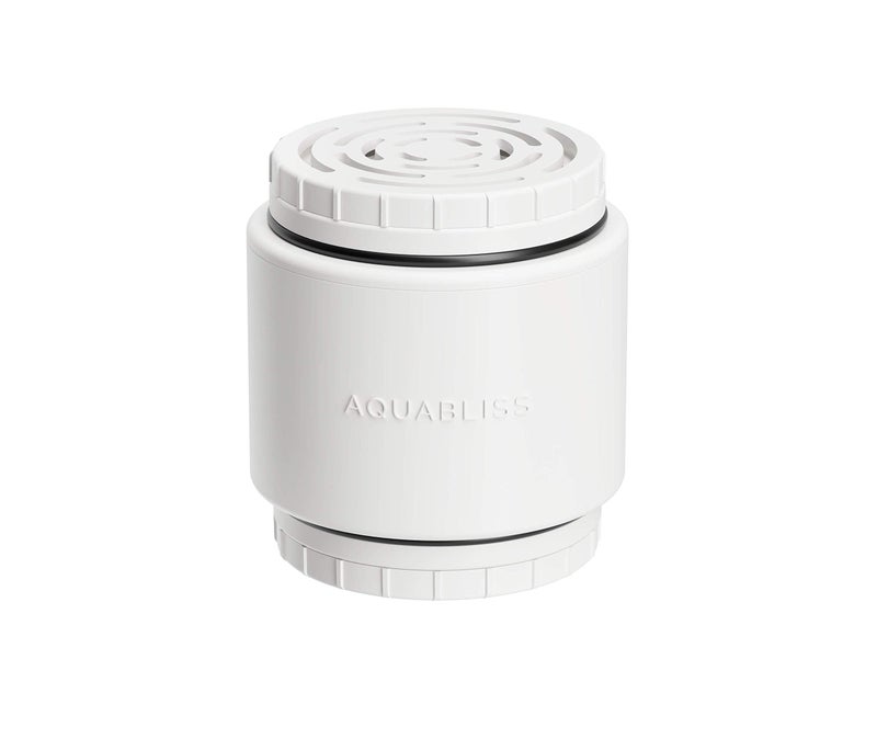 AquaBliss خرطوشة استبدال فلتر الدش AquaBliss HD المنعش لـ SF400 و SF500 - 2x فيتامين C + معادن لشعر ناعم، بشرة متألقة، أظافر قوية. 1-Pack (SFC400) - Image 1