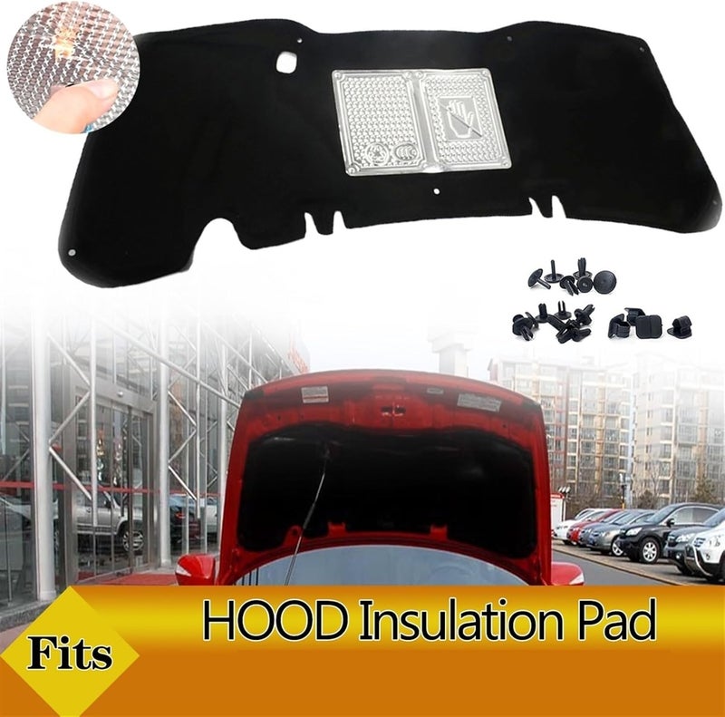 Wivplex وسادة عزل غطاء المحرك Wivplex لسيارة سيفيك FD 2006-2011 - Image 5