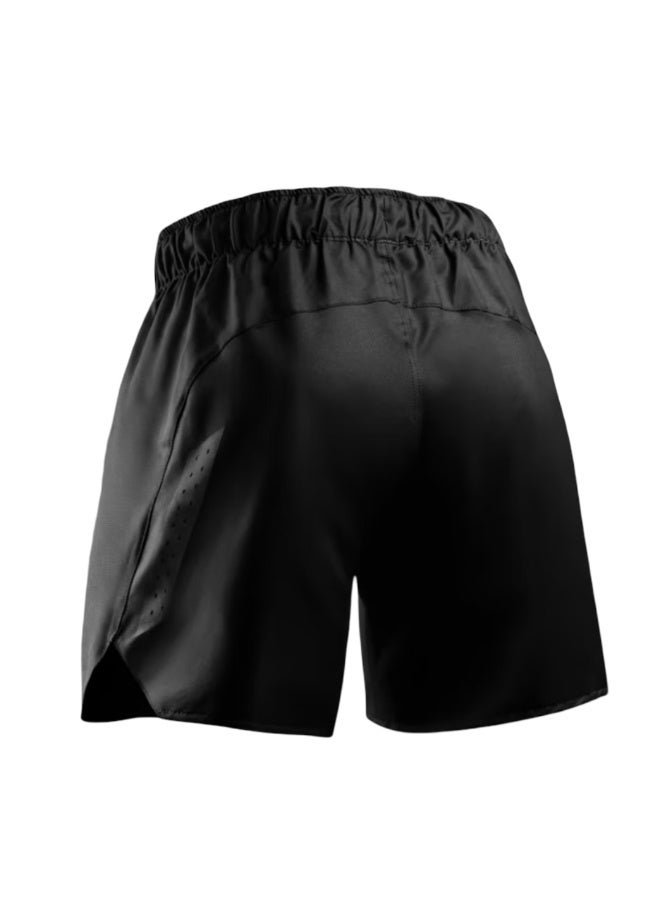 HAYABUSA MENS CORE GRAPPLING SHORTS BLACK - Image 3