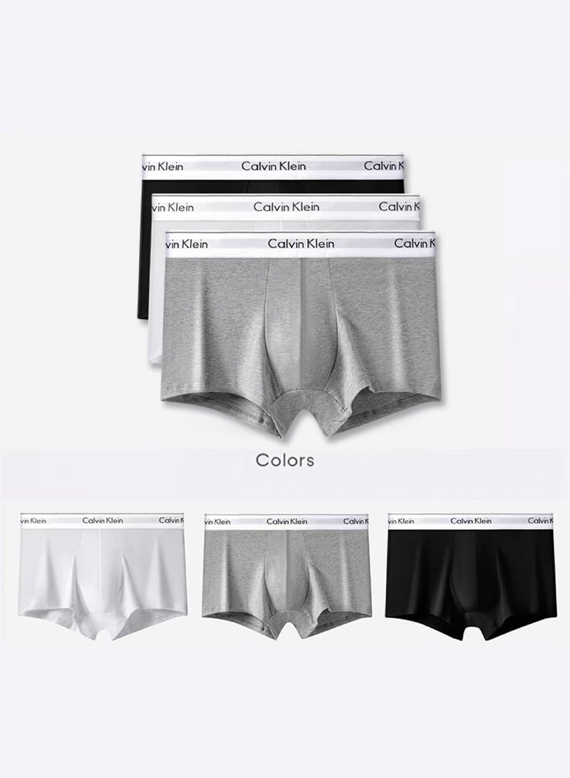 Calvin Klein Sports Calvin Klein Men's Boxer Briefs (3 Gift Box) cotton fits closely  - Image 5