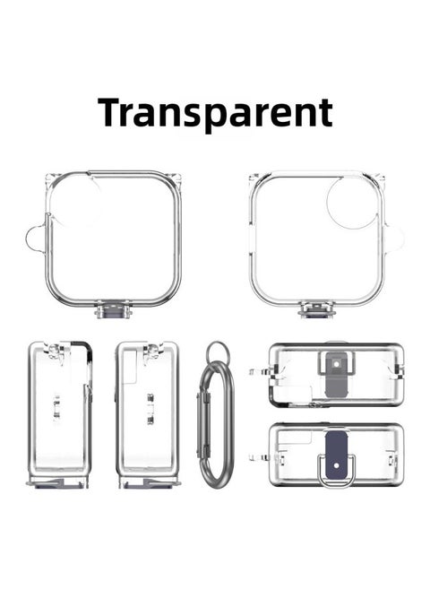 Suitable For CMF Buds Pro 2 Bluetooth Headset TPU Protective Cover Switch Transparent Case Solid Color Simple Cover-Color:Transparent-Model:D57