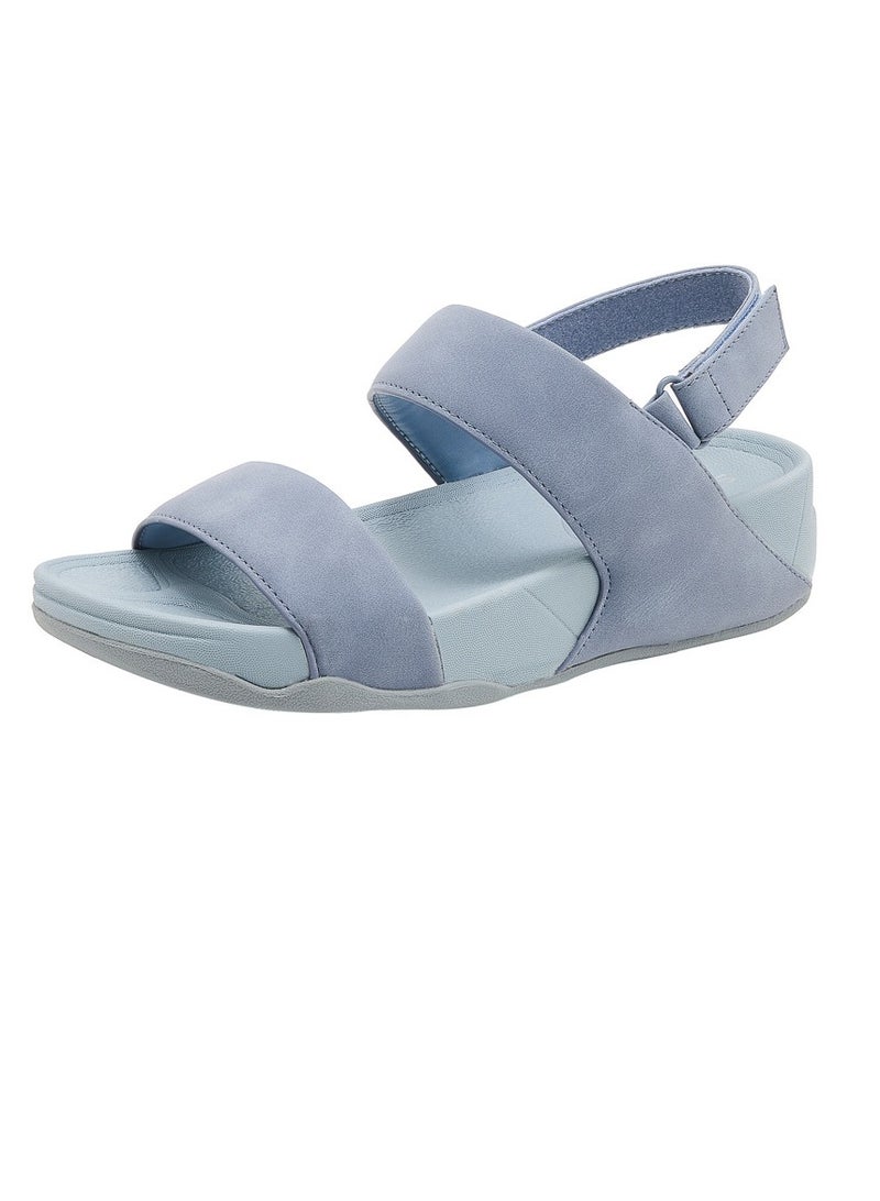 Loquat Women's Casual Sports Thick Soled Sandals Comfortable Shoes For Outdoors Blue - Image 1