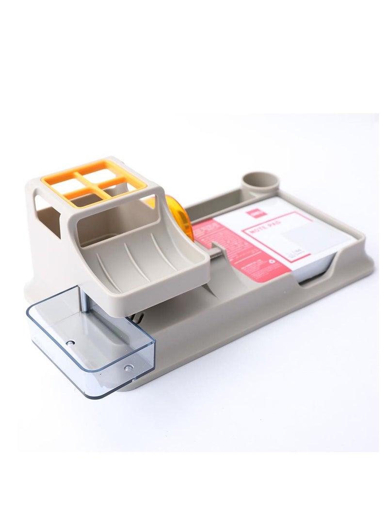 Deli Versatile Desk Organizer With Note Pad Assorted Colours - Image 5