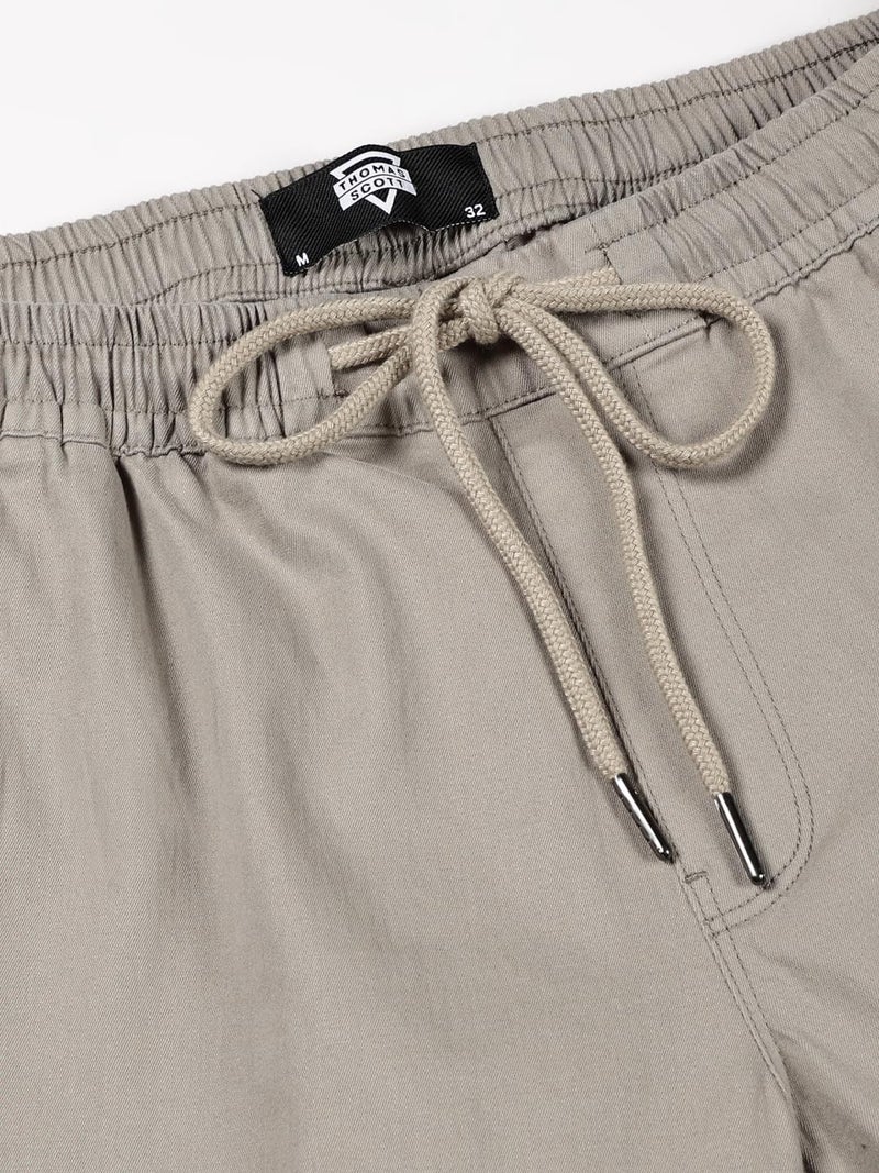 Thomas Scott Men Light Grey Smart Easy Wash Chino Trousers (Light Grey, 36) - Image 5