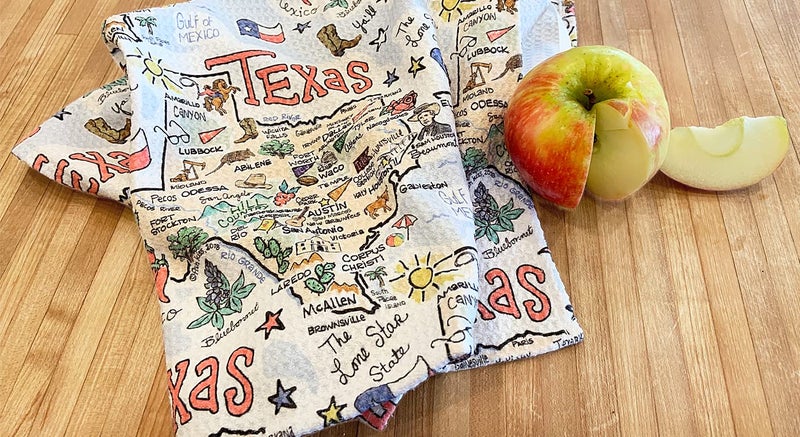 Fish Kiss Fish Kiss 16""x24"" New York Map Towel is 100% Microfiber Waffle Weave Help You Explore in Detail - Our Super Absorbent & Soft  Machine Washable State Map Towel is Stain & Wrinkle Resistant - Image 2