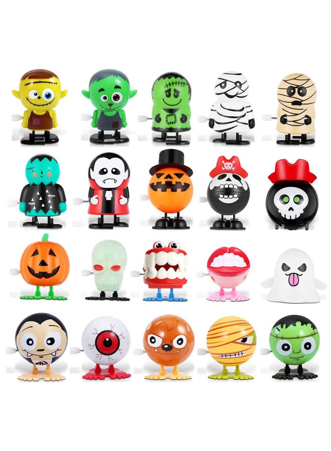 Loquat Children's  Clockwork Toy Gift Decoration Walking Ghost Pirate Skull Witch Jumping Cross-border-Color:20E  Suit - Image 1