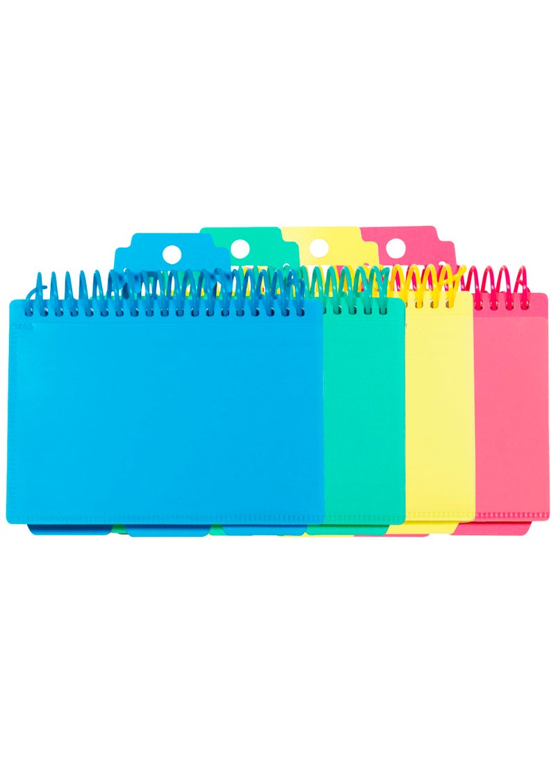 C-Line C-Line Spiral Bound Index Card Notebook with Tabs, Includes 60 Ruled 3 x 5 Inch Index Cards, 1 Notebook, Color May Vary (48750)  - Image 1
