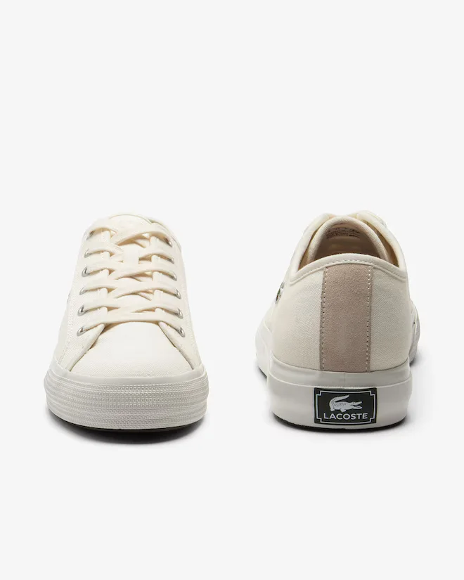 LACOSTE Backcourt Lace Up Vulcanized Sneakers