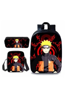 Generic Backpack for primary and secondary school students, backpack for children, anime cartoon backpack, pencil case  - Image 1