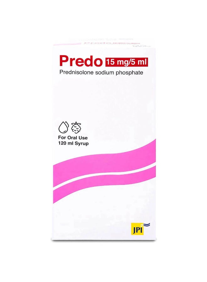 بريدو 15مجم 5 مل شراب 120 مل - Image 1