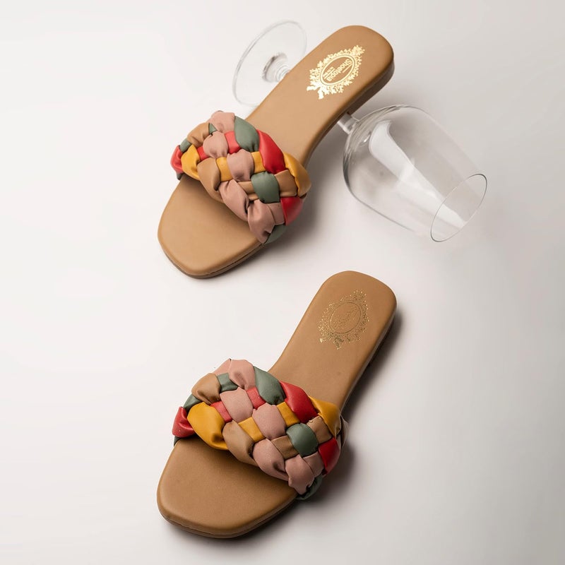 Shoetopia صندل مسطح للنساء والفتيات من شوتوبيا - Image 3