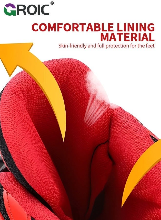 GROIC Kids Roller Skates, Adjustable Inline Skates Women Size, for Outdoor and Indoor with Light Up Flash LED Wheels, Luminous Shoes, Ages 6+ - Image 4