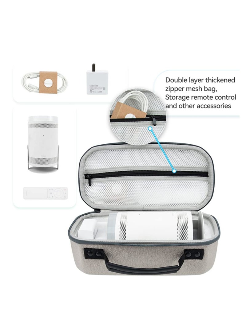 Portable Hard Case for Samsung The Freestyle Projector, Perfect Fit Carrying Storage Solution for Travel  - Image 3
