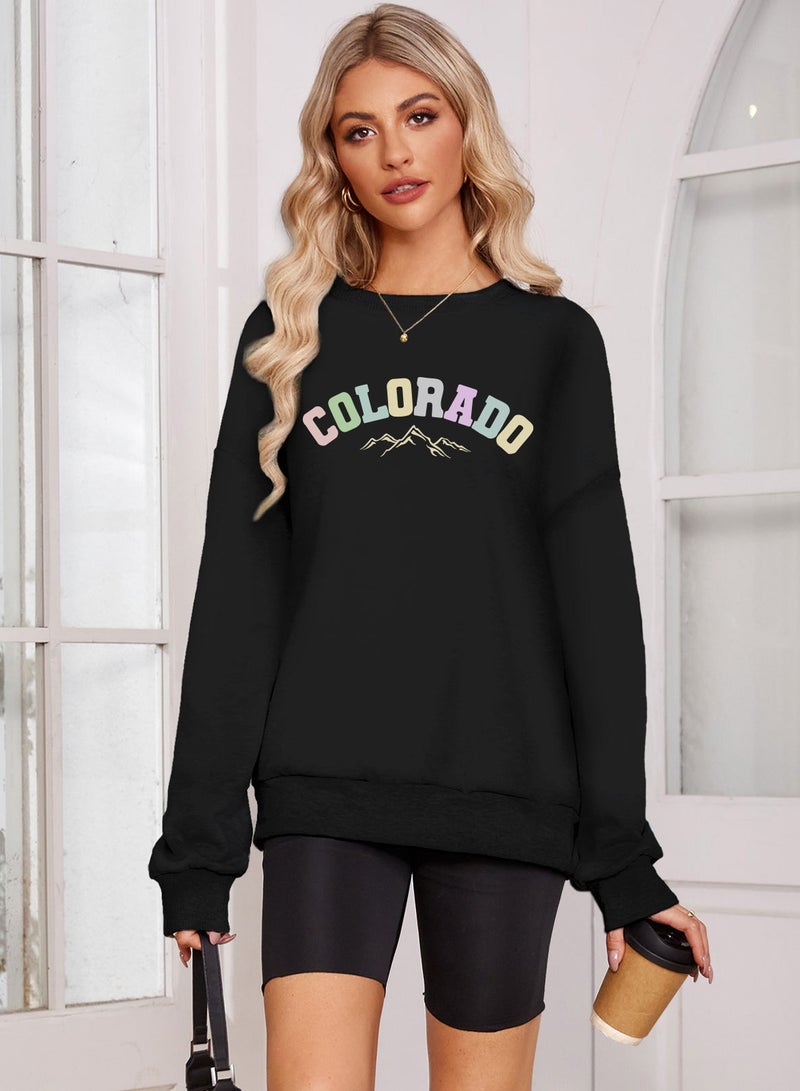 TcIFE Crew Neck Sweatshirt Black  - Image 2