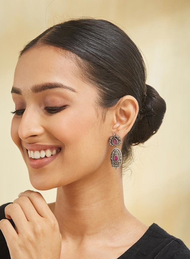 Fabindia Metal Dangler Earrings - (20254907) - Image 2