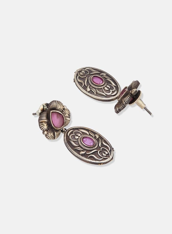 Fabindia Metal Dangler Earrings - (20254907) - Image 4