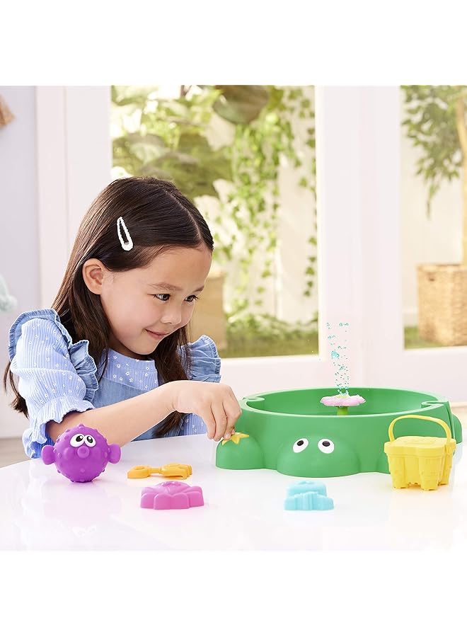 little tikes 2 In 1 Turtle Sandbox & Pool Doll Sized Outdoor Toy Playset For Lilly Ami Tommy Dolls Creative Summer Pretend Play Fun For Kids Fill With Sand Or Water Durable Plastic Base - Image 4