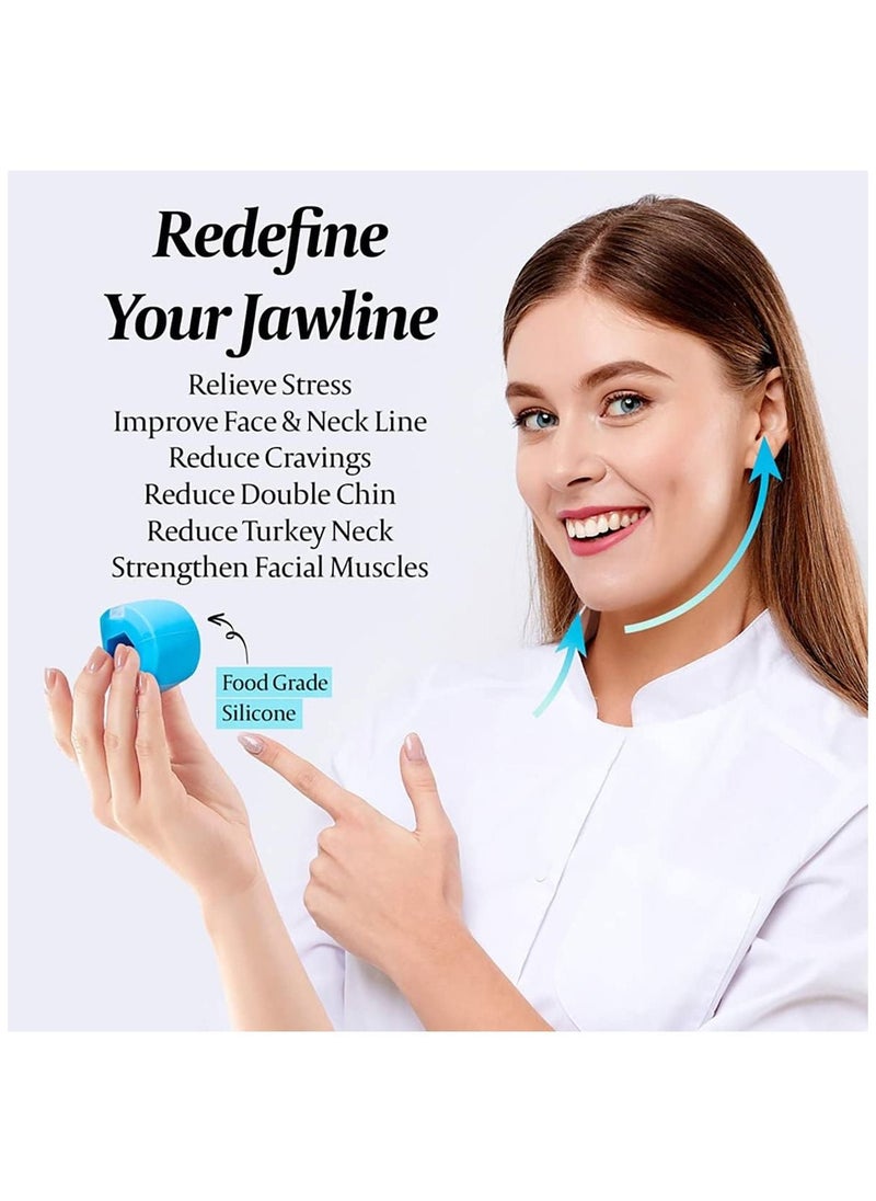 Generic - 3-Piece Jawline Exerciser Face Jawline Exercise Ball for Face and Neck Contouring - Image 1