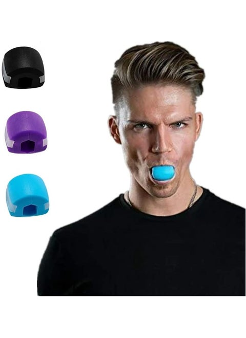 3-Piece Jawline Exerciser Face Jawline Exercise Ball for Face and Neck Contouring