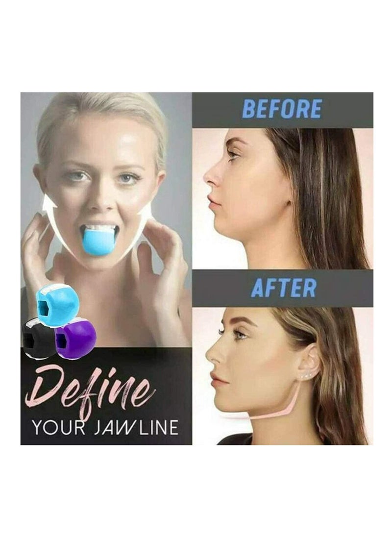 Generic - 3-Piece Jawline Exerciser Face Jawline Exercise Ball for Face and Neck Contouring - Image 1