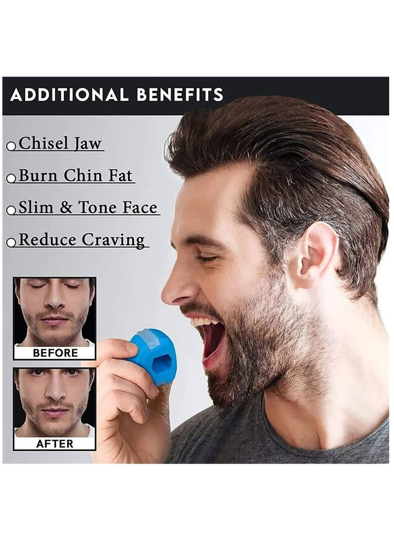 Generic - 3-Piece Jawline Exerciser Face Jawline Exercise Ball for Face and Neck Contouring - Image 1