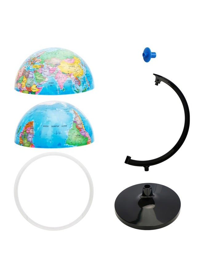 EXERZ 25cm World Globe Political Map - Educational Geographic School Globe - Self Assembled - 25cm Diameter - Image 4