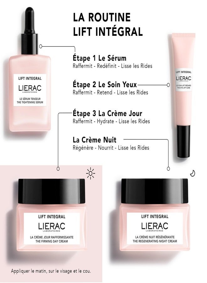 Lierac Lift Integral Firming Day Cream Refill - Moisturizer with Hyaluronic Acid - Firms, Hydrates & Smooths Wrinkles - Suitable for All Skin Types, Including Sensitive - 50ml Jar Refill - Image 4